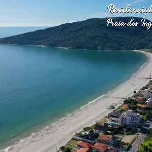 108 - De Frente O Mar Dos Ingleses - Pe Na Areia - 4 Pessoas Apartamento Florianópolis